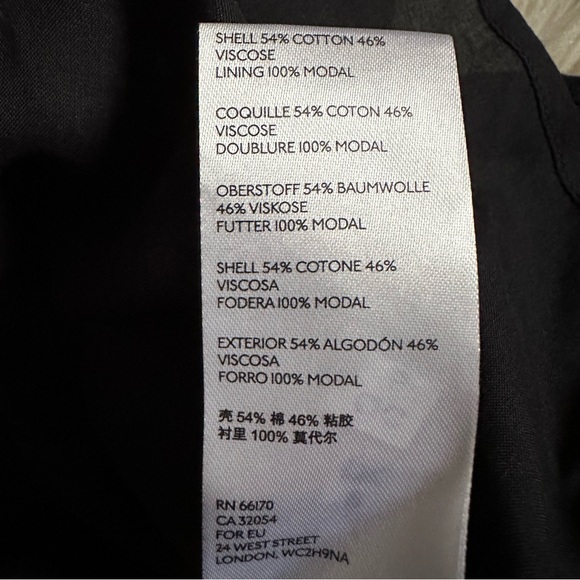 Anthropologie Sarah Plaid Embroidered Tunic NWOT Size 8 - Picture 8 of 12